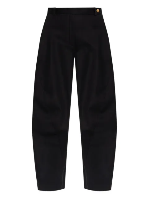 Versace Medusa-button panel trousers Black 10201281A14794