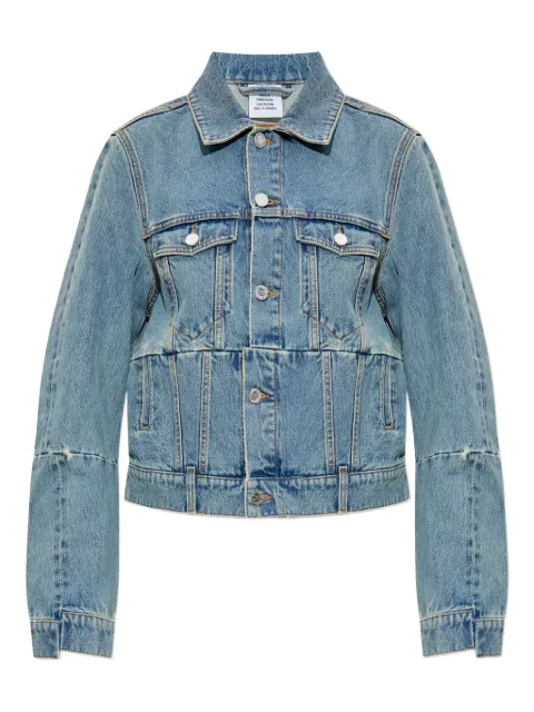 VETEMENTS panelled denim jacket Blue UH76DJ660LB3