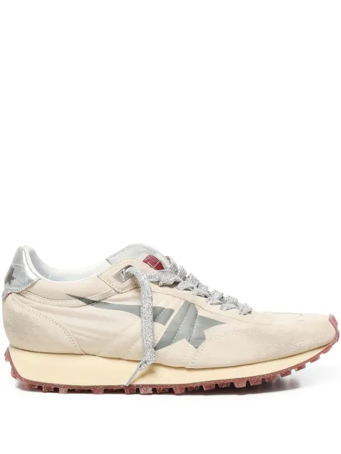 Golden Goose Marathon metallic-panel sneakers Neutrals GMF00683F007399