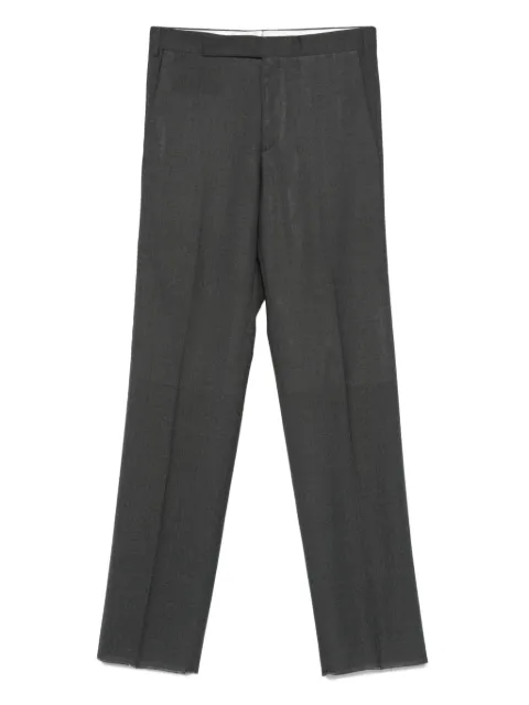 Lardini pleated straight-leg trousers Grey AAPALUCN64424