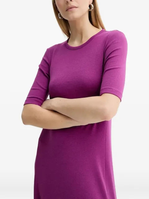 Marc O'Polo round-neck midi dress Purple 506300459071