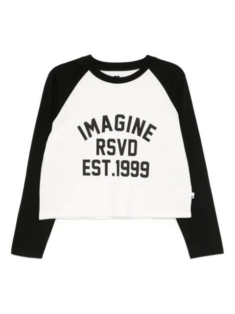 izzue slogan-print cotton T-shirt Black IZXLTW00441X