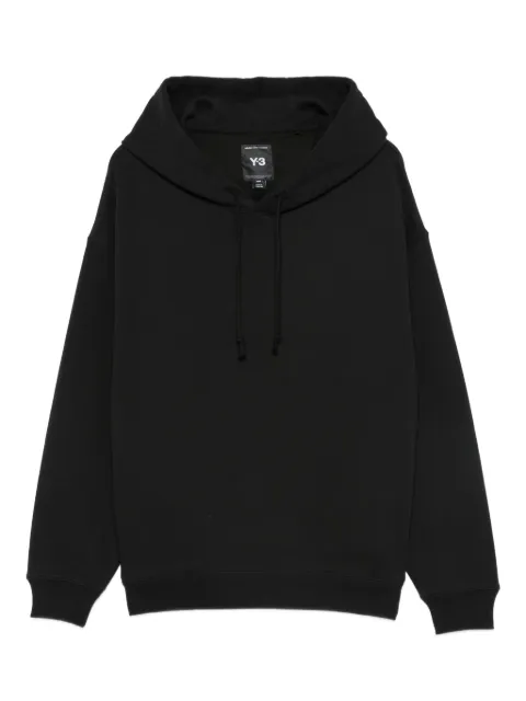 Y-3 cotton hoodie Black JX4748