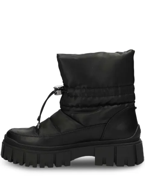 MEXX quilted platform ankle boots Black MITY17086