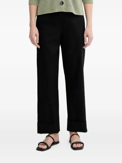 Marc O'Polo straight-leg trousers Black 506034110243