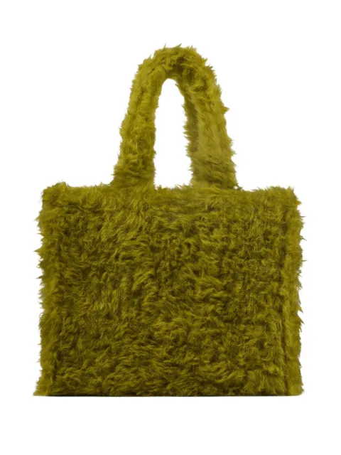 CamperLab fluffy tote bag Green AB00003002
