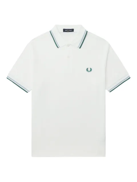 Fred Perry The Twin Tipped polo shirt White M3600