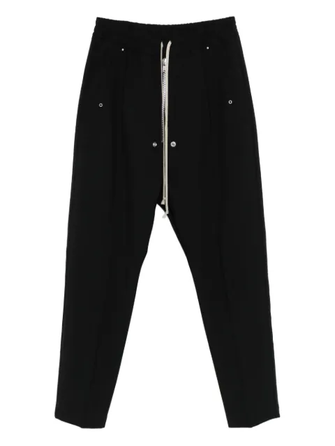 Rick Owens BELA drawstring button trousers Black RU02E1361WGP