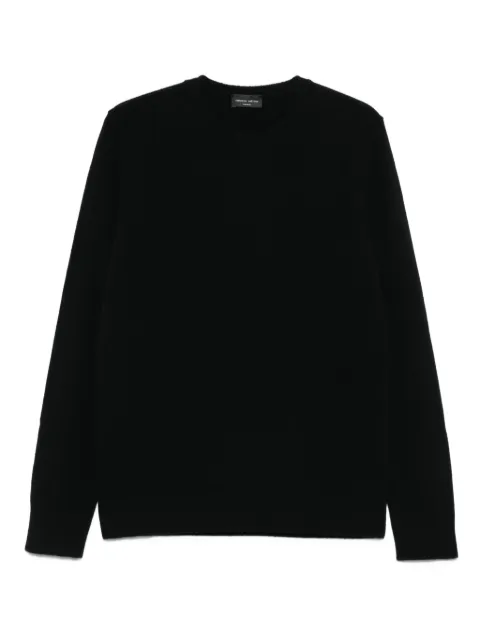 Roberto Collina crew-neck sweater Black 253M37001