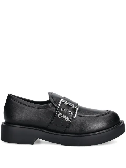 Love Moschino buckle loafers Black JA10134G1NIA0