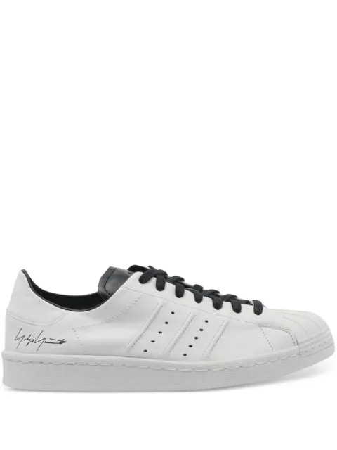 Y-3 Superstar perforated-detail logo sneakers White JR4216