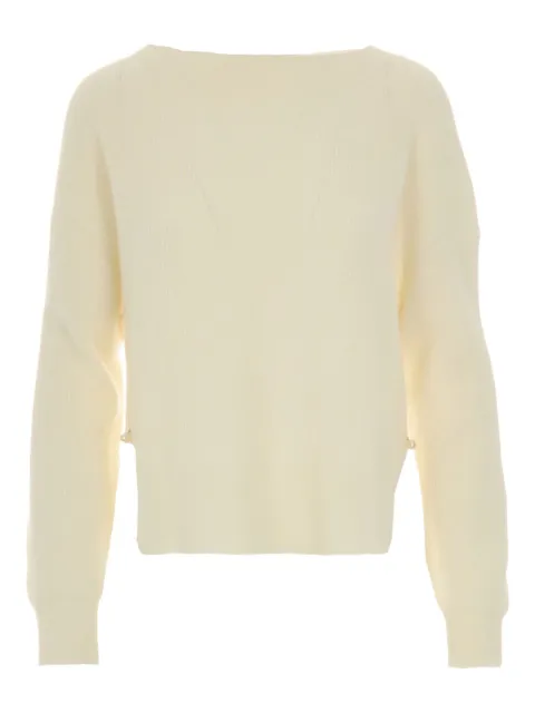 LIU JO ribbed sweater Neutrals CF5245MS019X0256