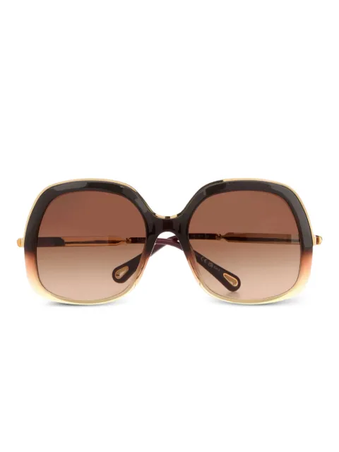 Chloé Eyewear square-frame sunglasses Brown CH0327S006