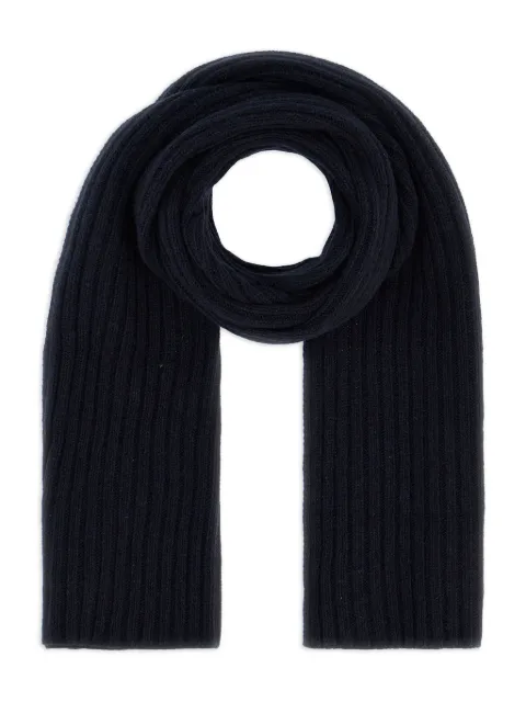 Peuterey ribbed-knit scarf Blue PEX018999012217