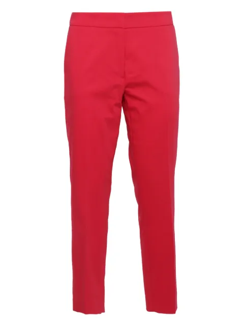 Clips pressed-crease trousers Red T2209372