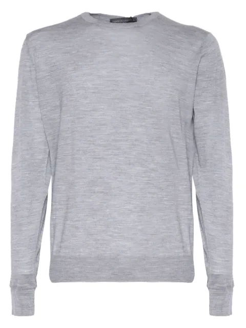 Filippo De Laurentiis crew neck long-sleeve sweater Grey GC1MLLSC18R