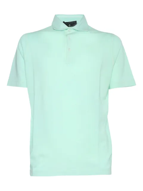 Filippo De Laurentiis short-sleeve polo shirt Green PLMCBASPIQVIN