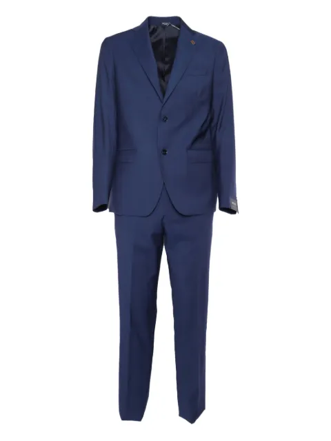 Brera single-breasted patch-pocket suit Blue P5TORINOAZ25