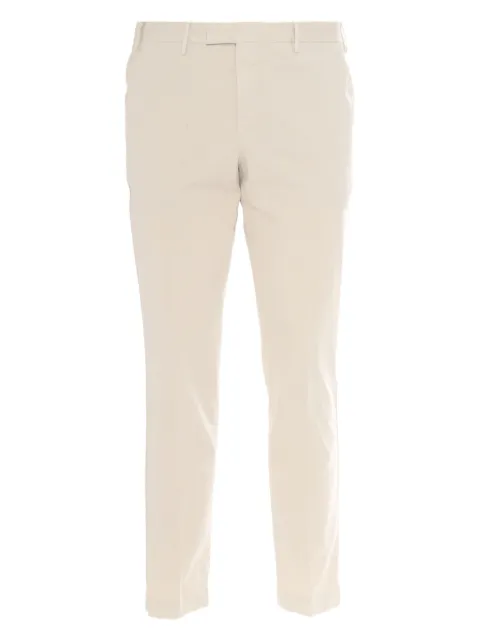 PT Torino cotton trousers White ATMAZ00CL1GL04