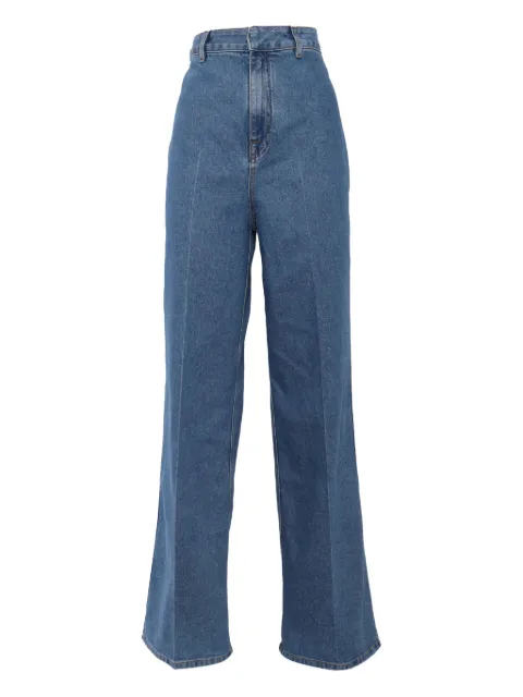 Philosophy Di Lorenzo Serafini Kids pressed-crease jeans Blue 03040731