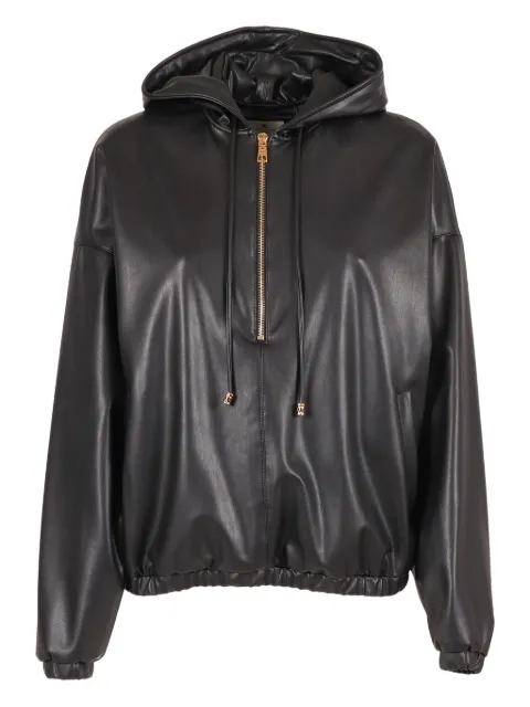 Elisabetta Franchi half-zip hoodie Black MD01258E2