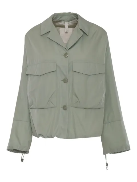 Duno buttoned flap-pocket jacket Green GRIMES