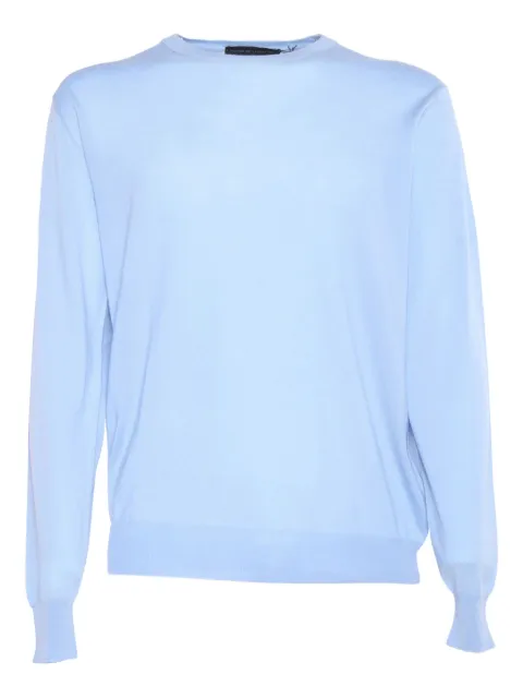 Filippo De Laurentiis crew-neck sweater Blue GC1MLLSC18R