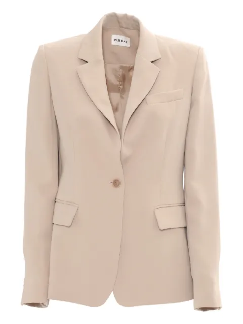 P.A.R.O.S.H. single-breasted blazer Neutrals PANTY25D420220
