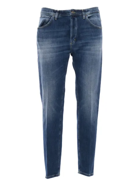 DONDUP KIDS Brighton logo-detail stonewash jeans Blue UP434DS0229UGE8