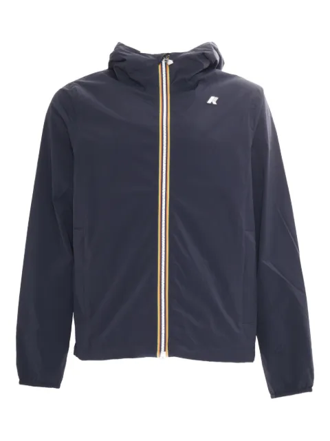 K-Way Jack hooded zip-up jacket Blue K3123UW