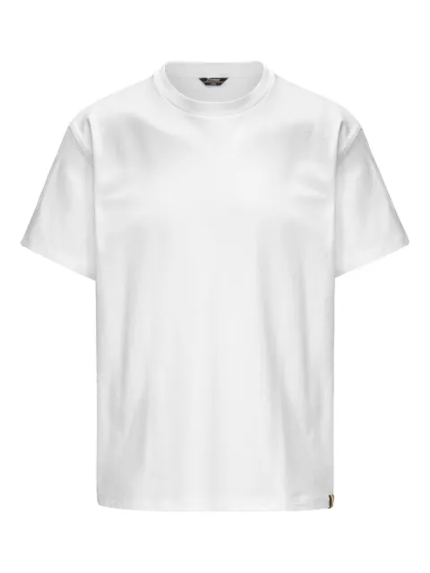 K-Way crew-neck cotton T-shirt White K5135HW001