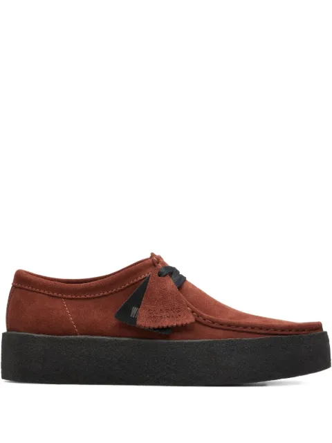 Clarks Originals Wallabee Cup "Burgundy" lace-up shoes Red 26173658