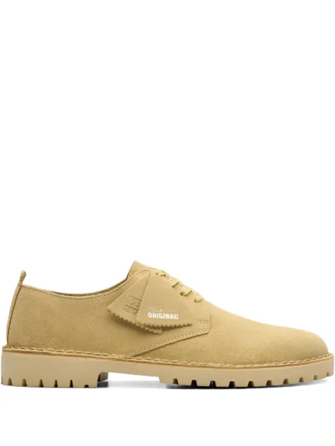 Clarks Originals Desert Rock "Maple" derby shoes Neutrals 26178128