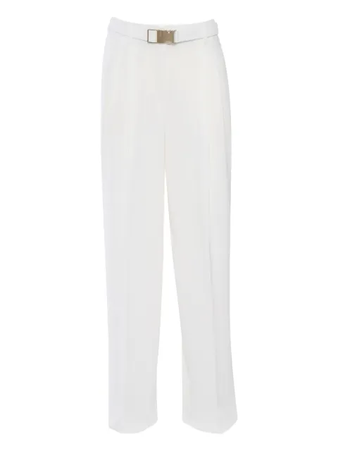 Max Mara Neottia belted trousers White 2516131011600