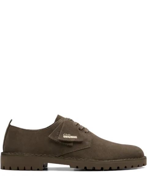 Clarks Originals Desert Rock "Brown" derby shoes 26178198