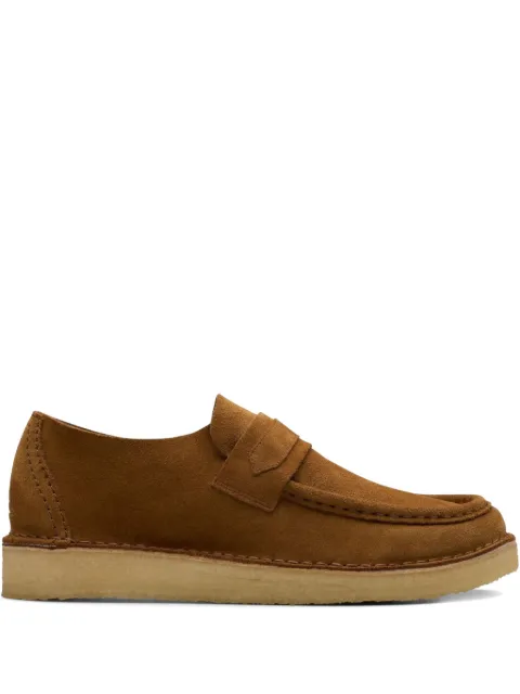 Clarks Originals Nomad "Brown" suede penny loafers Brown 26179169