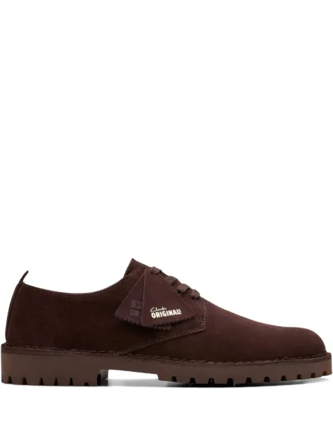 Clarks Originals Desert Rock Derby shoes Brown 26177798