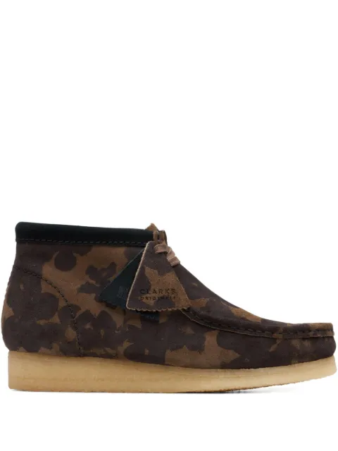 Clarks Originals Wallabee "Black/Khaki" boots Brown 26174035