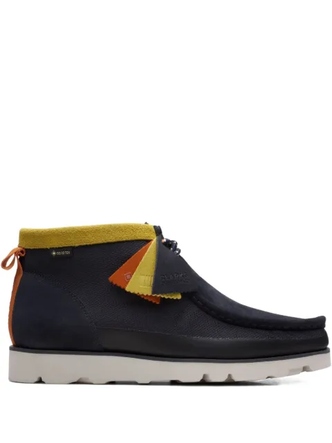 Clarks Originals Wallabee 2.0 "Black/Yellow" desert boots Blue 26167901