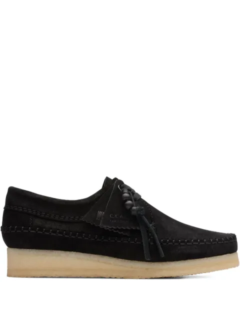 Clarks Originals Weaver "Black" derby shoes Black 26173255