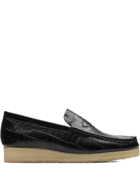 Clarks Originals Wallabee "Black" loafers Black 26174016