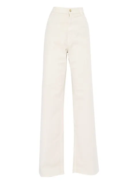 Fay five-pocket flared jeans Neutrals NTW8250533TVTV