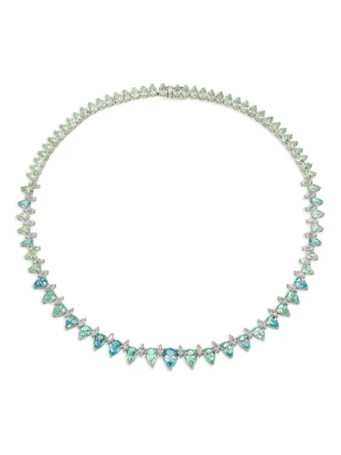 Anabela Chan Ovean Infinity sapphire and diamond necklace Blue ACDD05NSWGGS