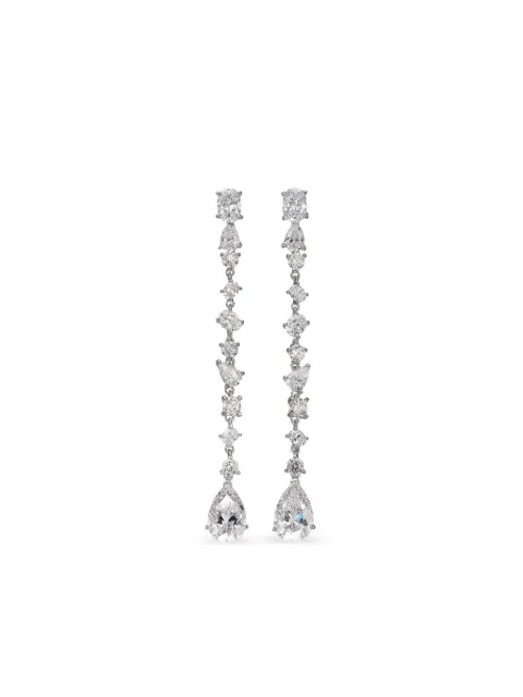 Anabela Chan 14K white gold Celestial Dust diamond earrings Silver ACDD11ESWGWD