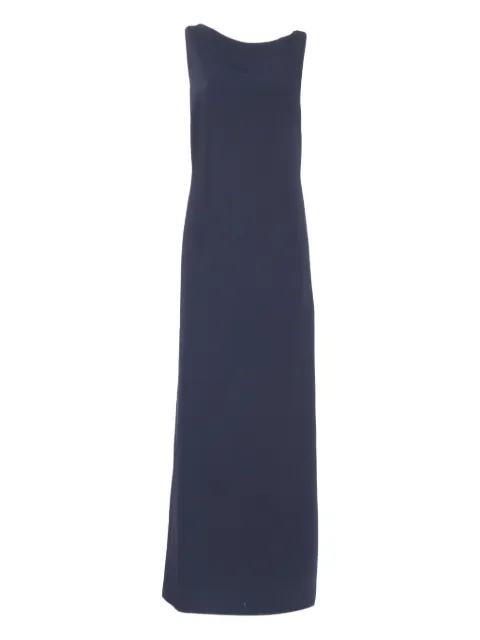 P.A.R.O.S.H. open-back day dress Blue PANTY25D726007