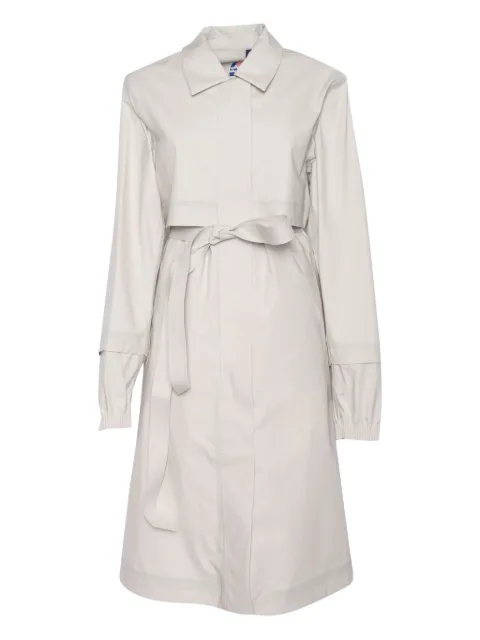 K-Way Jesy cotton-poplin belted trench coat Neutrals K7132RW