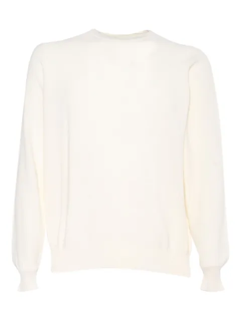Filippo De Laurentiis cotton crew-neck jumper White GC1MLCR12S