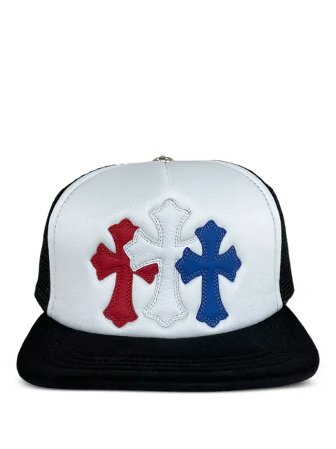 Chrome Hearts logo-detail trucker hat Blue CHRM0022
