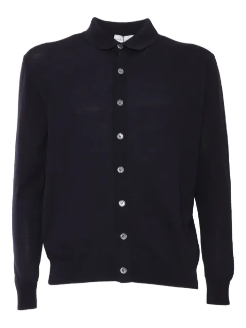 Settefili Cashmere cotton cardigan Black 9810PCA