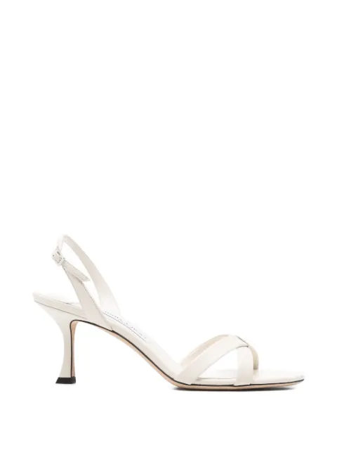 Jimmy Choo Elsy criss-cross sandals White ELSY70NAP